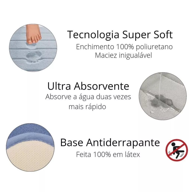 Tapete Antiderrapante Soft